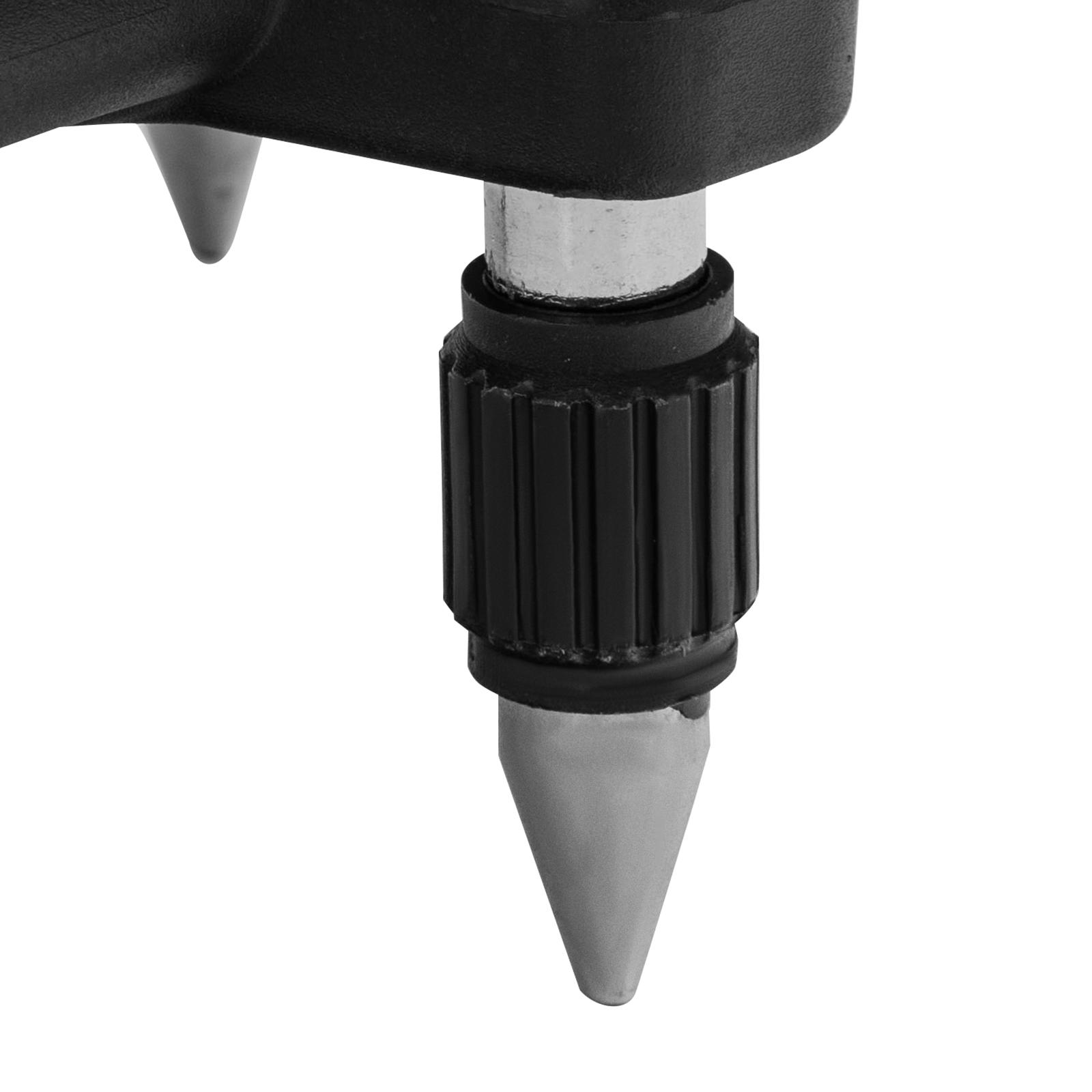 Лазерный уровень CRX-30G, 30 м, зеленый луч, батарейки, резьба 5/8