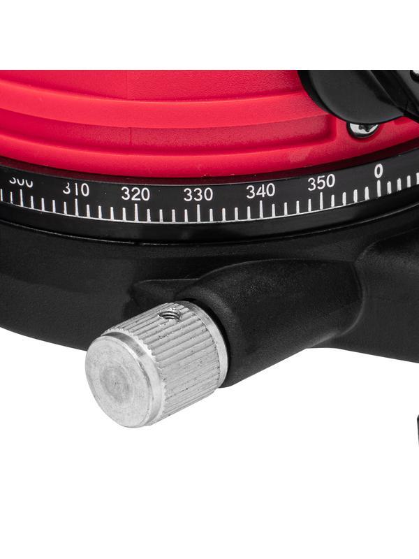 Лазерный уровень CRX-30G, 30 м, зеленый луч, батарейки, резьба 5/8