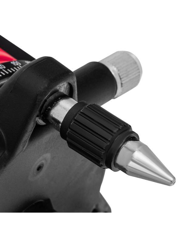 Лазерный уровень CRX-30G, 30 м, зеленый луч, батарейки, резьба 5/8