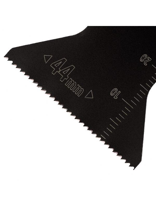 Насадка для МФИ режущая Т-образная, BiM, по металлу, дереву, пластику, 44 x 1.4 мм, мелкий зуб Denzel