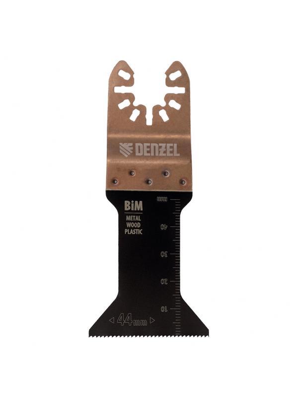Насадка для МФИ режущая Т-образная, BiM, по металлу, дереву, пластику, 44 x 1.4 мм, мелкий зуб Denzel