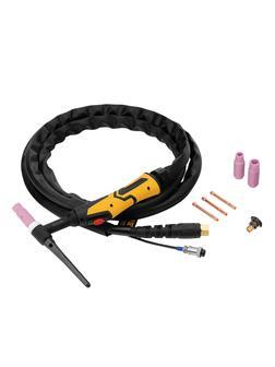 Горелка сварочная TIG WP26, разъем 2 пина, 3 метра Denzel