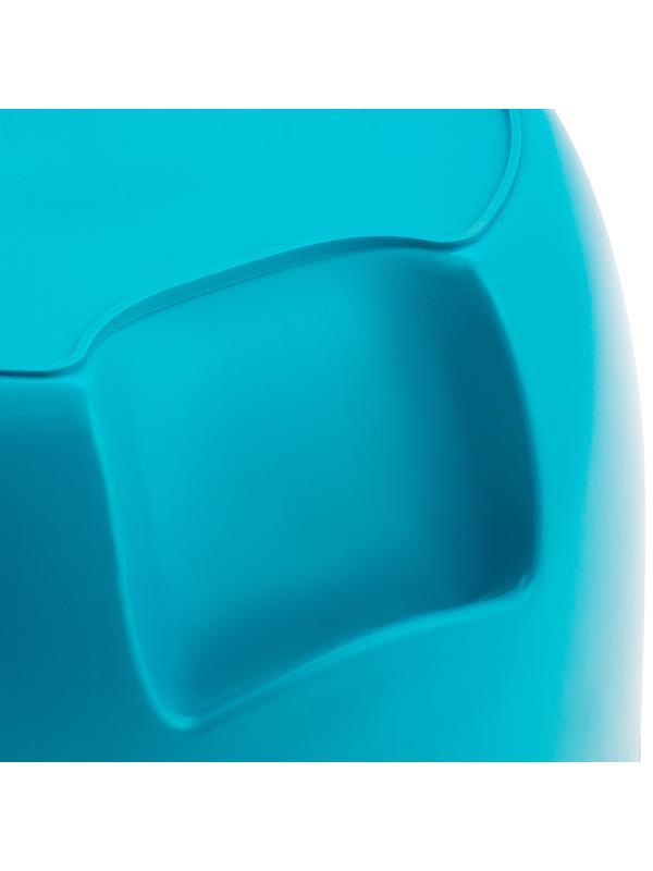 Ведро пластмассовое круглое 12 л, бирюзовое, Home Palisad