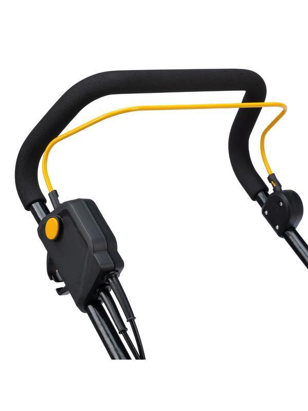 Газонокосилка электрическая GM-1800, 1800 Вт, шир. 38 см, 6 уров., травосб. 40 л.// Denzel