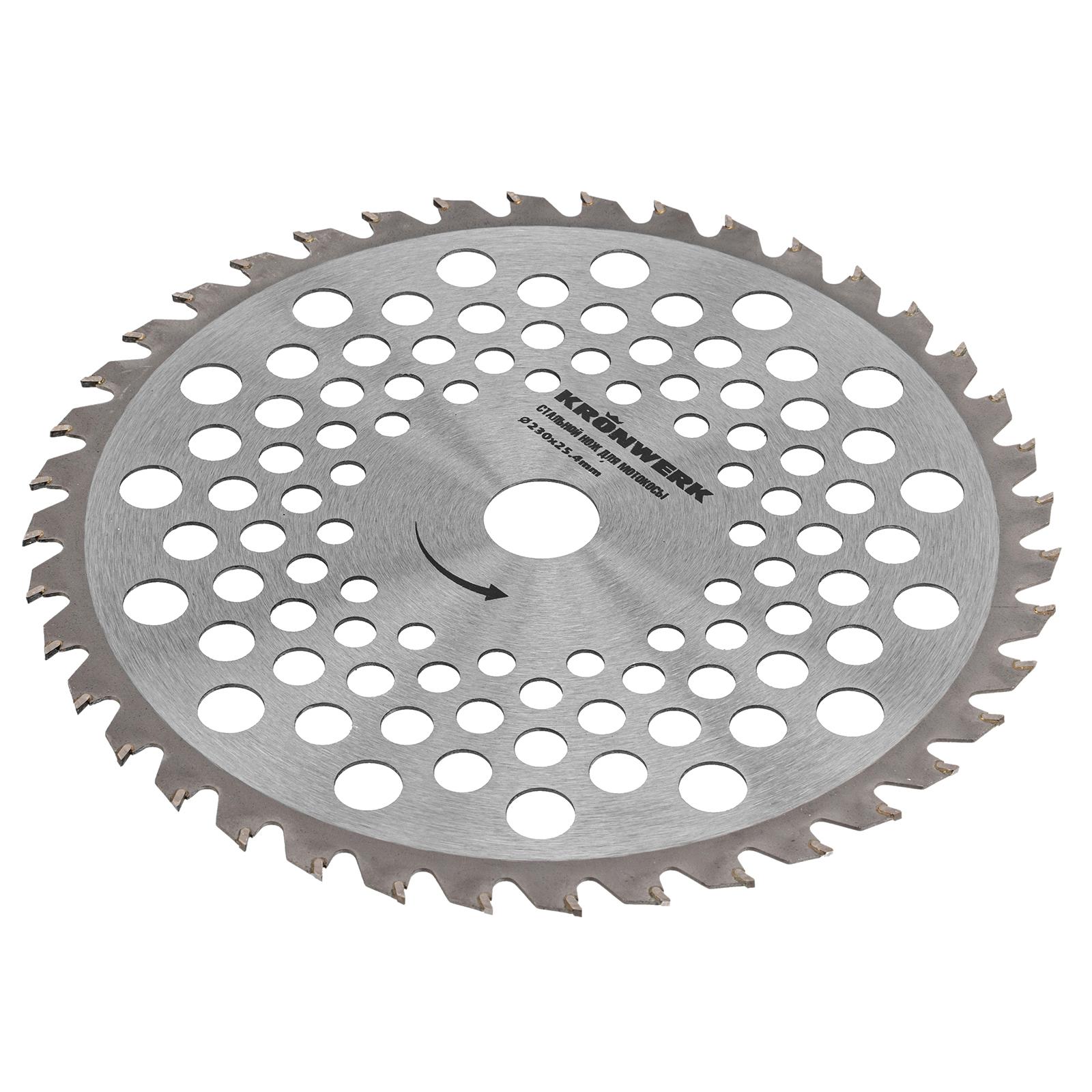 Нож для триммера 230х25,4, 40 зубьев Kronwerk