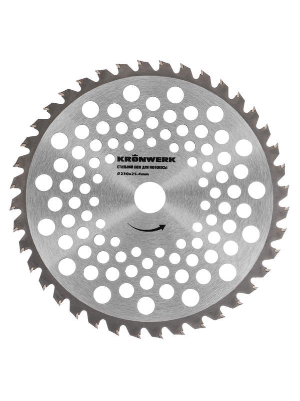 Нож для триммера 230х25,4, 40 зубьев Kronwerk