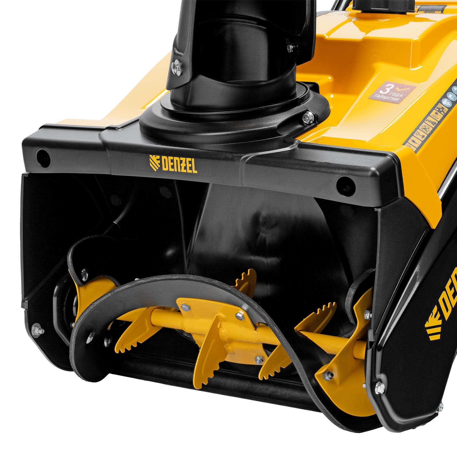 Бензиновая снегоуборочная машина SB 460, 99cc, ручной старт// Denzel