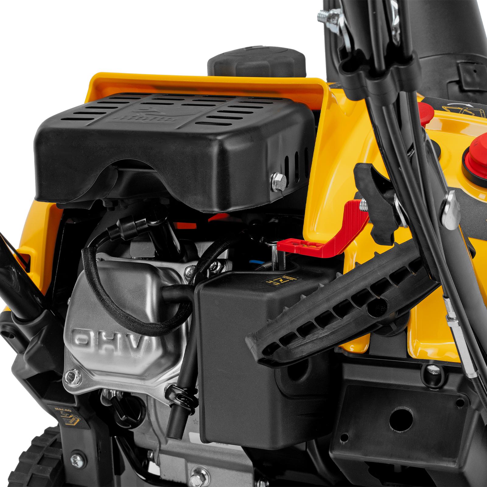 Бензиновая снегоуборочная машина SB 460, 99cc, ручной старт// Denzel