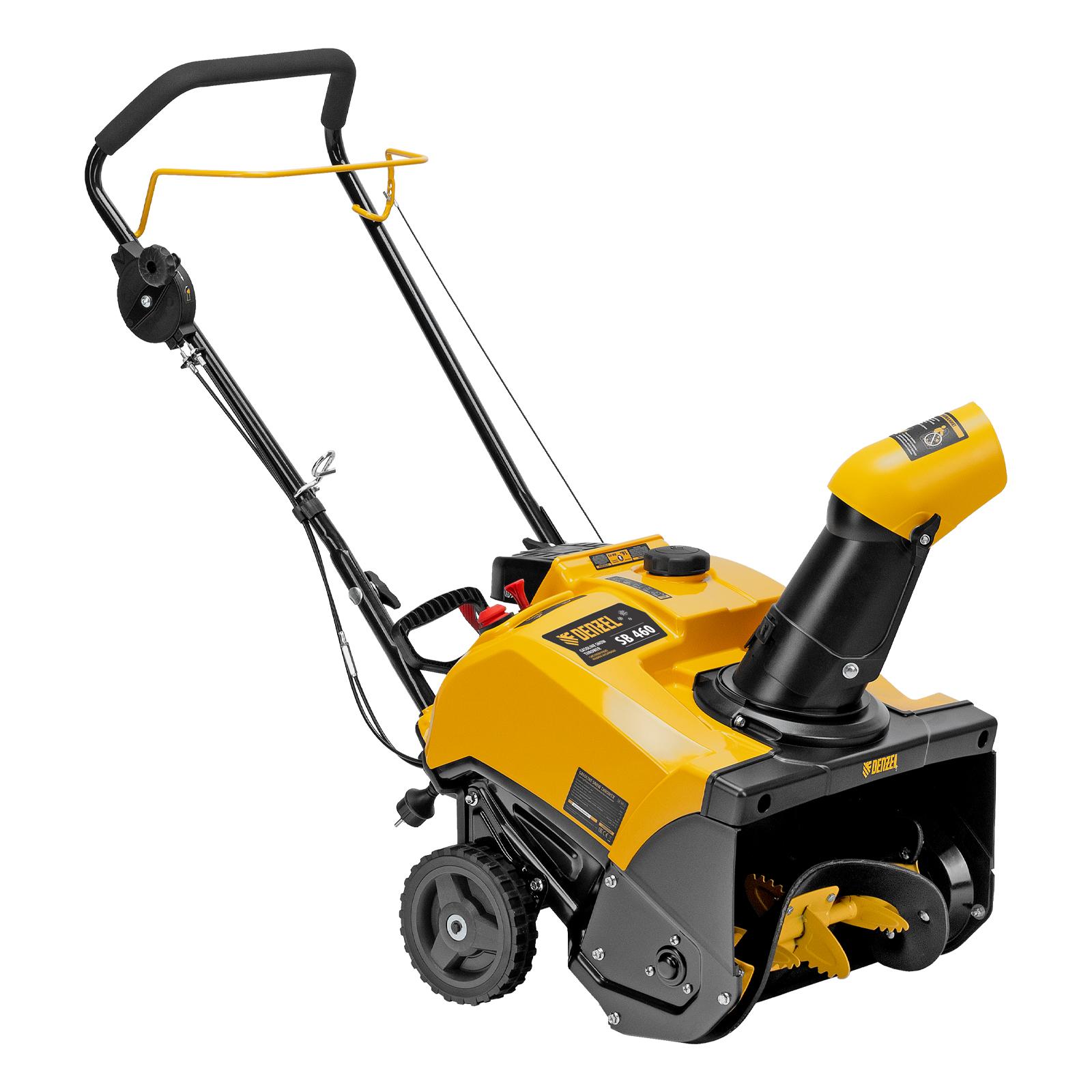 Бензиновая снегоуборочная машина SB 460, 99cc, ручной старт// Denzel