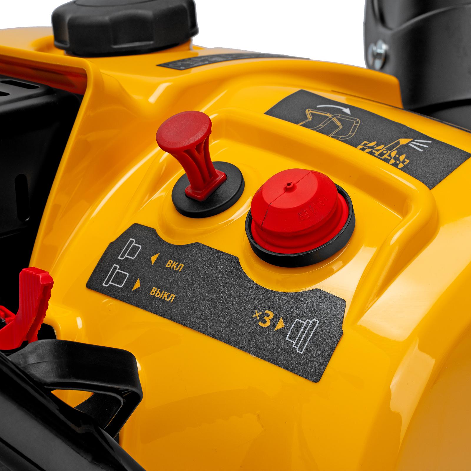 Бензиновая снегоуборочная машина SB 460, 99cc, ручной старт// Denzel