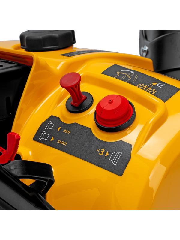 Бензиновая снегоуборочная машина SB 460, 99cc, ручной старт// Denzel