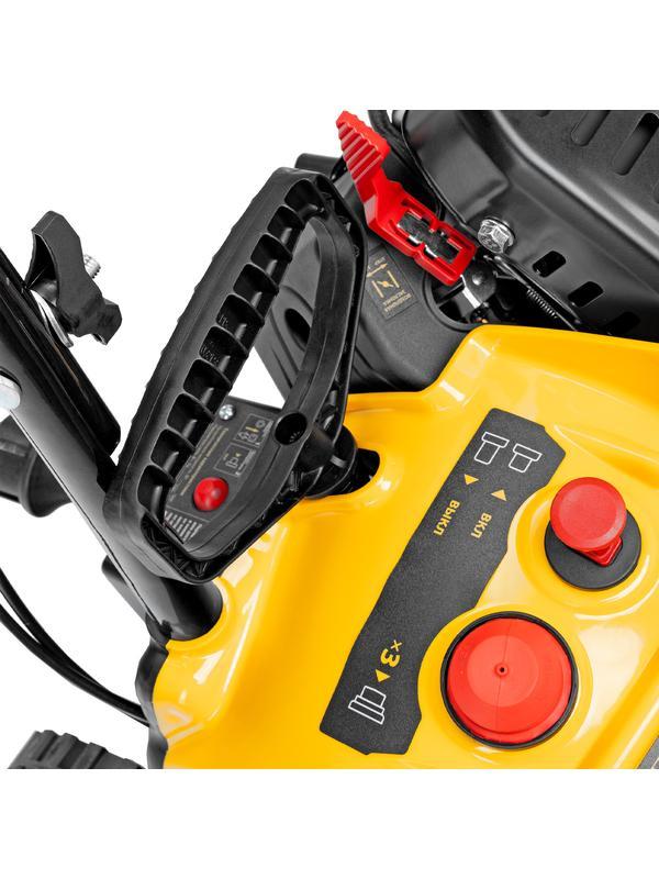 Бензиновая снегоуборочная машина SB 460, 99cc, ручной старт// Denzel