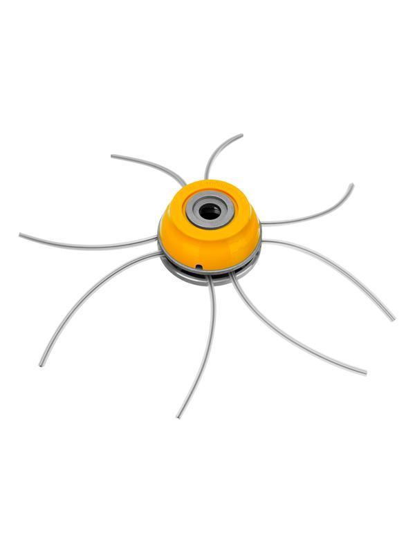 Головка триммерная универсальная, алюминиевый корпус, леска до 4 мм Denzel