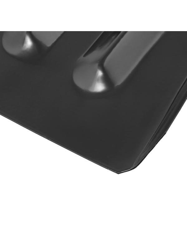 Лопата для уборки снега стальная эмалированная, 320 х 340 мм, без черенка, Россия