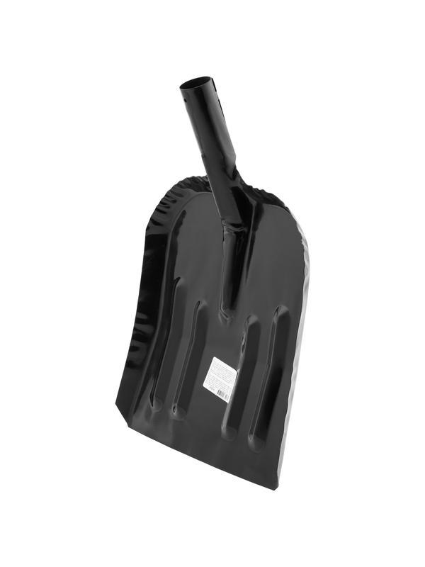 Лопата для уборки снега стальная эмалированная, 320 х 340 мм, без черенка, Россия