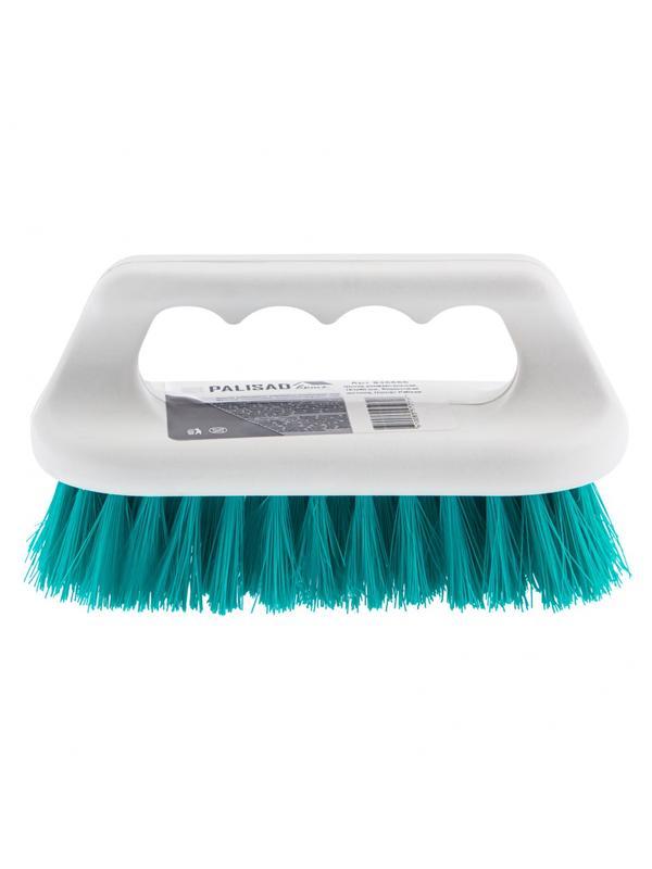 Щетка универсальная, 140 x 60 мм, бирюзовая щетина, Home Palisad