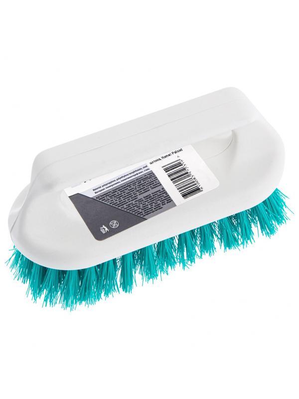 Щетка универсальная, 140 x 60 мм, бирюзовая щетина, Home Palisad
