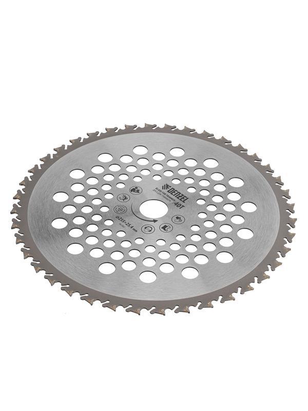 Диск для триммера ,  255 х 25,4  40 зубов,  Anti-Kick// Denzel