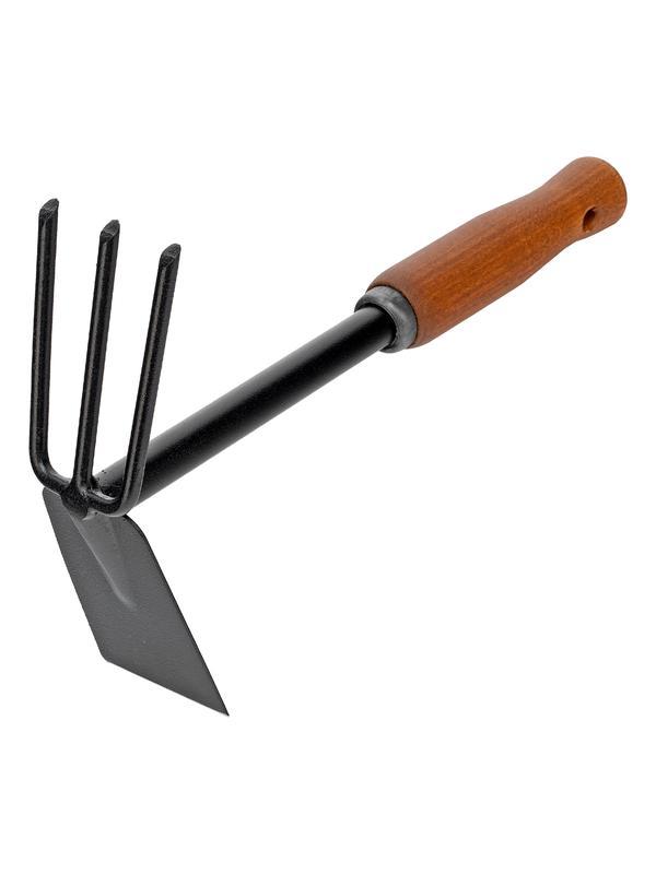 Набор садового инструмента, деревянные рукоятки, 3 предмета Palisad