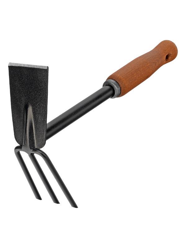 Набор садового инструмента, деревянные рукоятки, 3 предмета Palisad