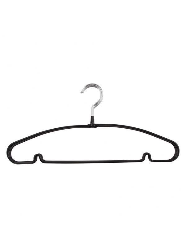 Вешалка для легкой одежды с прорезиненным противоскользящим покрытием 40 см, 5 шт, Home Palisad