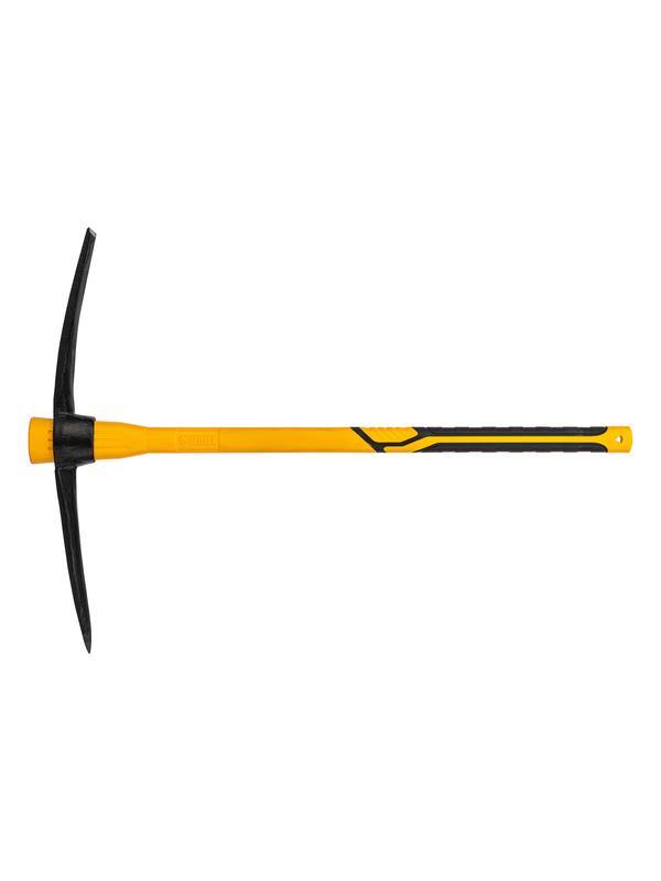 Кирка 3000 г, фиберглассовая обрезиненная рукоятка 900 мм// Denzel