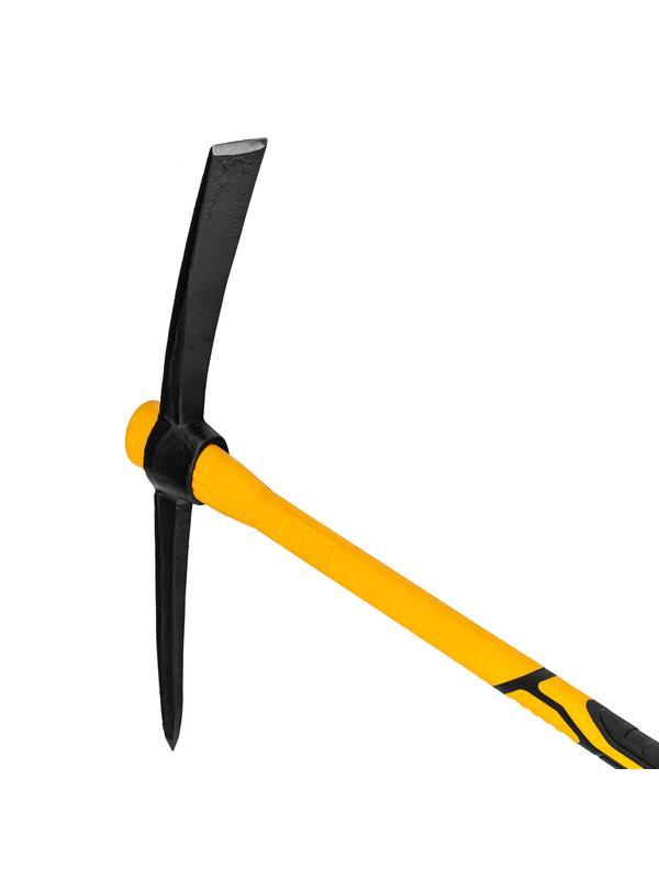 Кирка 3000 г, фиберглассовая обрезиненная рукоятка 900 мм// Denzel