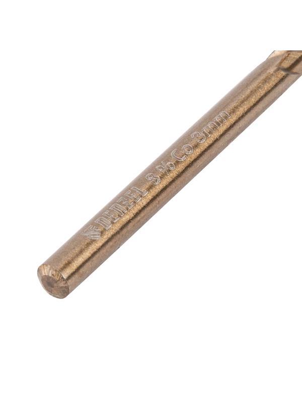 Сверло по металлу, 3 мм, HSS Co-8% // Denzel