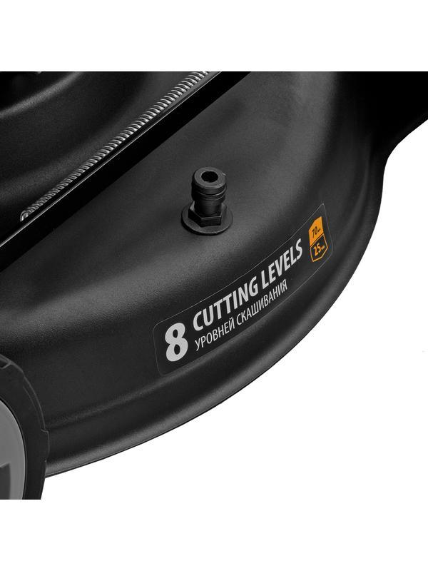 Газонокосилка бензиновая GLR-510SP-ZS, 171 см3, ширина 51 см, привод, травосборник 65 л Denzel