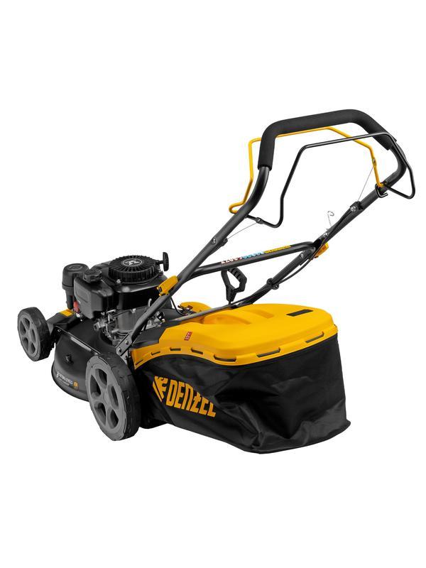 Газонокосилка бензиновая GLR-510SP-ZS, 171 см3, ширина 51 см, привод, травосборник 65 л Denzel