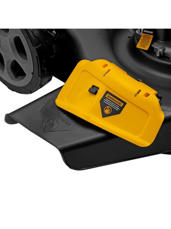 Газонокосилка бензиновая GLR-510SP-ZS, 171 см3, ширина 51 см, привод, травосборник 65 л Denzel