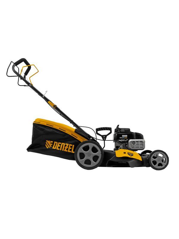 Газонокосилка бензиновая GLR-510SP-ZS, 171 см3, ширина 51 см, привод, травосборник 65 л Denzel
