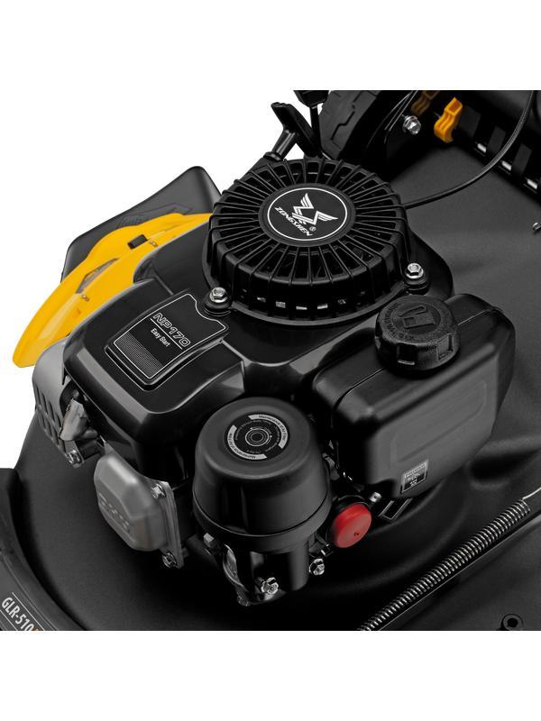 Газонокосилка бензиновая GLR-510SP-ZS, 171 см3, ширина 51 см, привод, травосборник 65 л Denzel