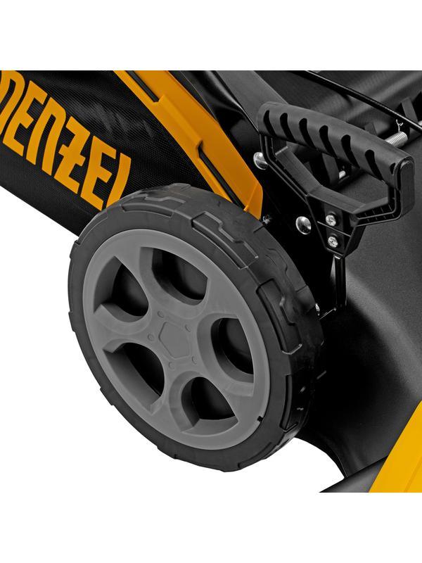 Газонокосилка бензиновая GLR-510SP-ZS, 171 см3, ширина 51 см, привод, травосборник 65 л Denzel