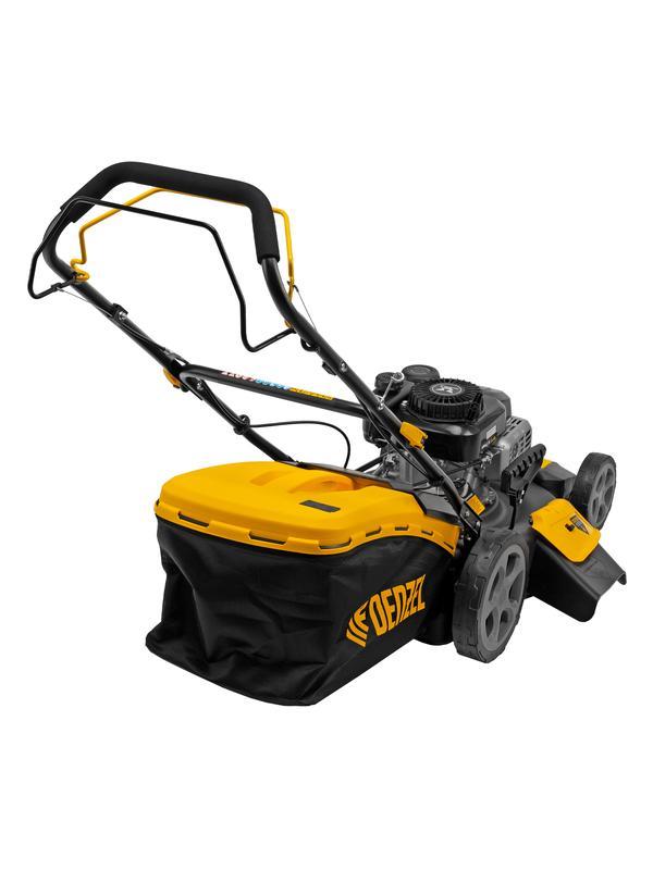 Газонокосилка бензиновая GLR-510SP-ZS, 171 см3, ширина 51 см, привод, травосборник 65 л Denzel
