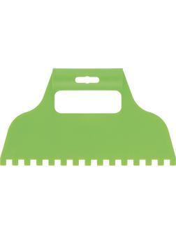 Шпатель для клея, пластмассовый, зубчатый 8 х 8 мм Сибртех