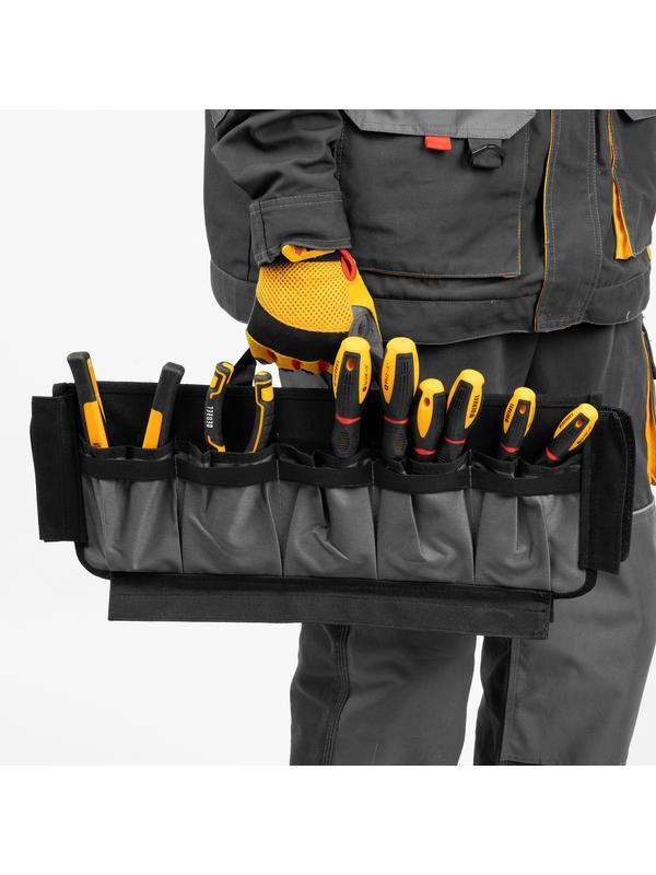 Сумка для инструмента, 500х245х300 мм, 20 карман.,съемный органайз. 10 карман.,наплеч. рем.// Denzel