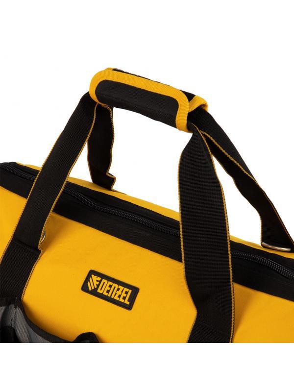 Сумка для инструмента, 500х245х300 мм, 20 карман.,съемный органайз. 10 карман.,наплеч. рем.// Denzel