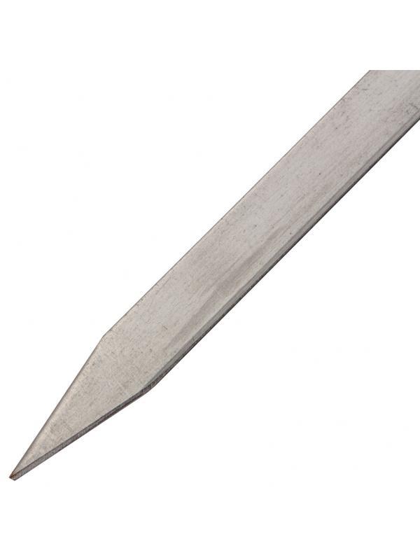 Шампур плоский, 700х12 х 2 мм, нержавеющая сталь, Camping Palisad