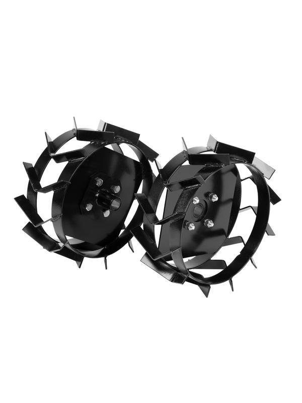 Грунтозацепы 380/160 мм, посадка круг 30 мм, комплект 2 шт// Denzel