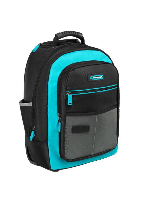 Рюкзак для инструмента, 440х350х250мм, выдвижная рукоятка, колеса// Gross