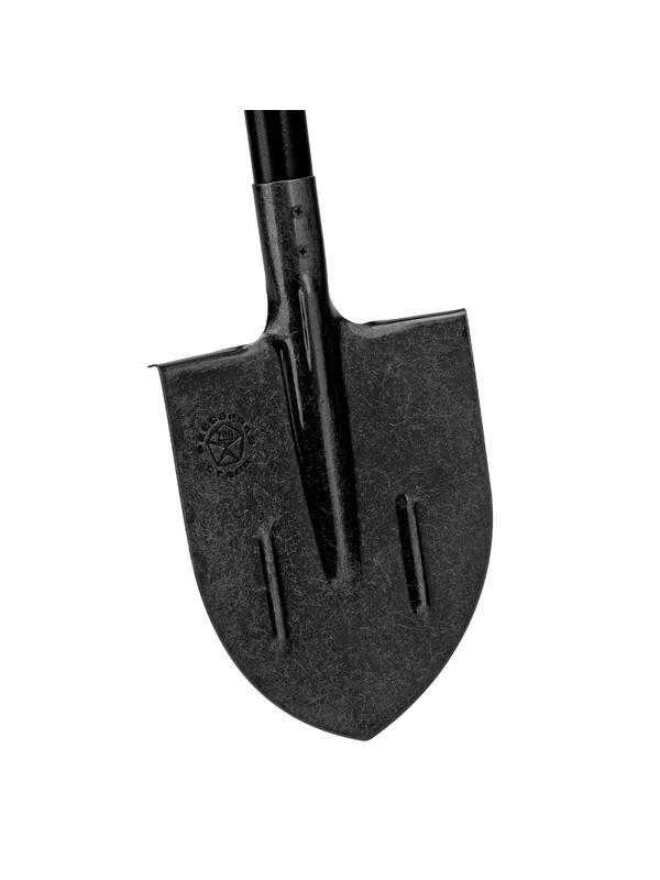 Лопата штыковая, 210х270х1350 мм, ребра жесткости, деревянный черенок, с рукояткой, LUXE Palisad