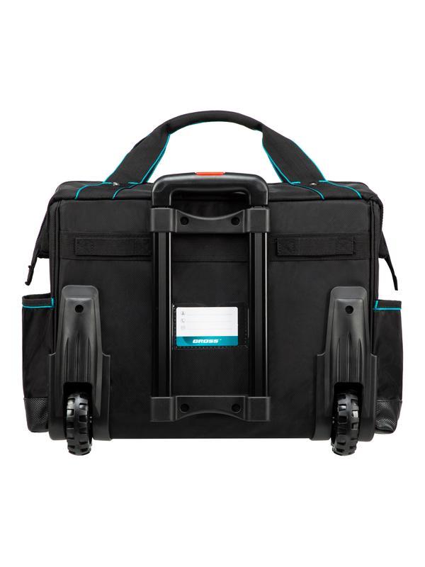 Сумка для инструмента, 460х240х340мм, выдвижная рукоятка, колеса// Gross