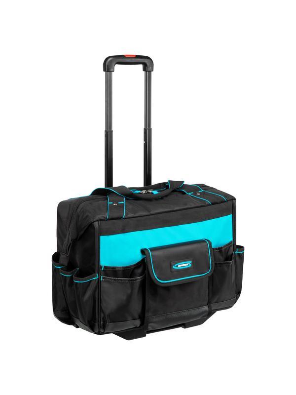 Сумка для инструмента, 460х240х340мм, выдвижная рукоятка, колеса// Gross