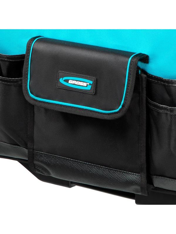 Сумка для инструмента, 460х240х340мм, выдвижная рукоятка, колеса// Gross