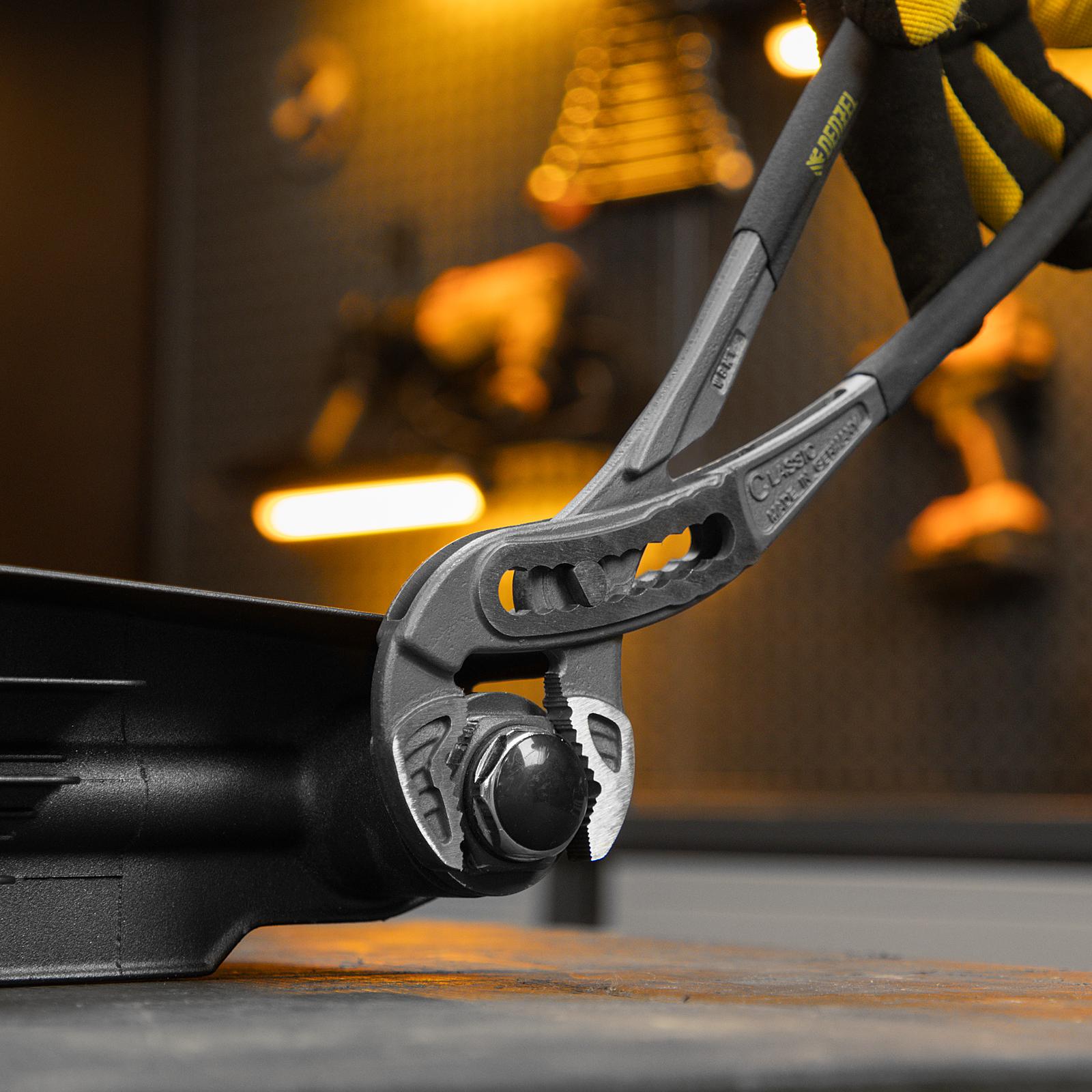 Клещи переставные, обливные рукоятки, 300 мм Denzel