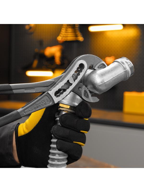 Клещи переставные, обливные рукоятки, 300 мм Denzel