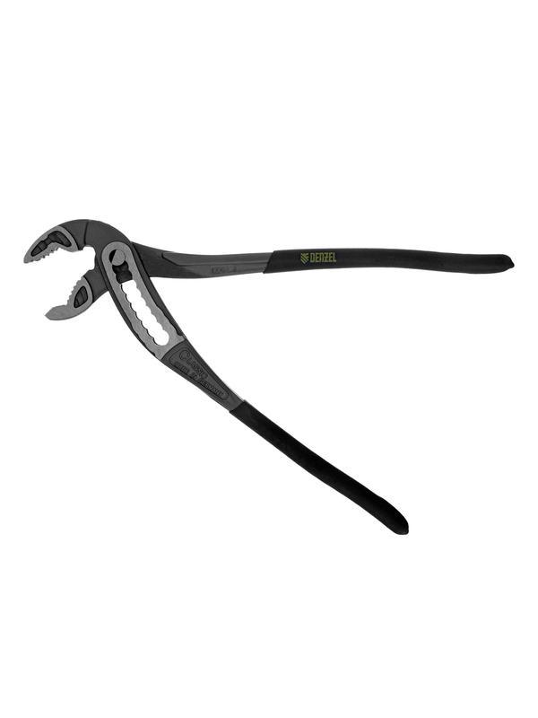 Клещи переставные, обливные рукоятки, 300 мм Denzel