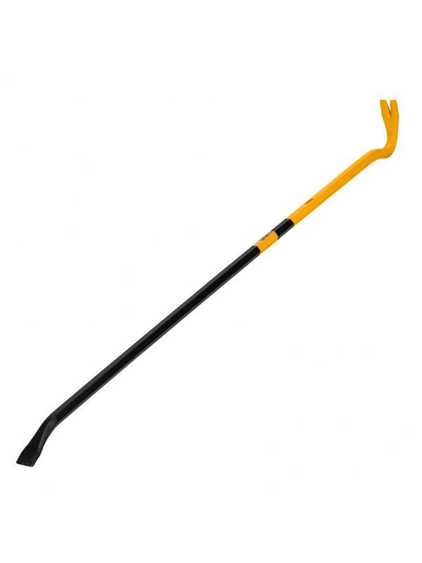 Лом-гвоздодер, 1200 мм, шестигранный 19 мм, окрашенный, сталь 65// Denzel