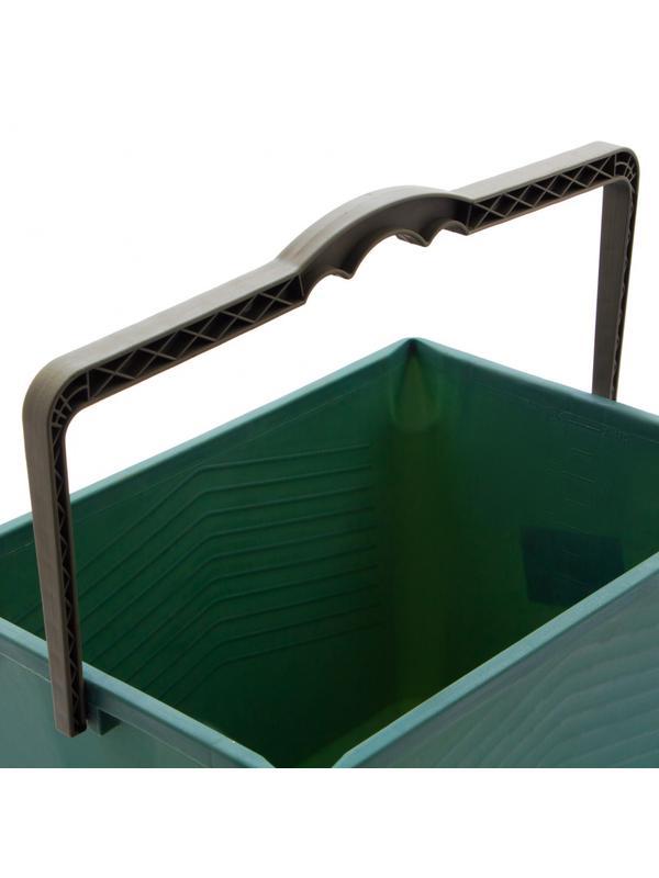 Ведро малярное прямоугольное, 14 л, вторичный полипропилен Россия, Сибртех